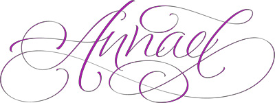 Annael in Calligraphy by Dancho Jelev